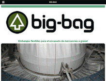 Tablet Screenshot of big-bag.es